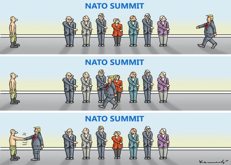 Саммит США-НАТО — любовь повернулась ко мне задом
