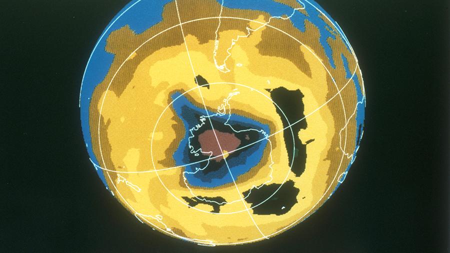 Озоновая дыра над Антарктидой исчезла