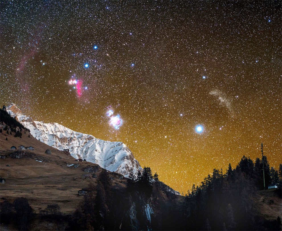 Удивительные снимки Туманности Андромеды