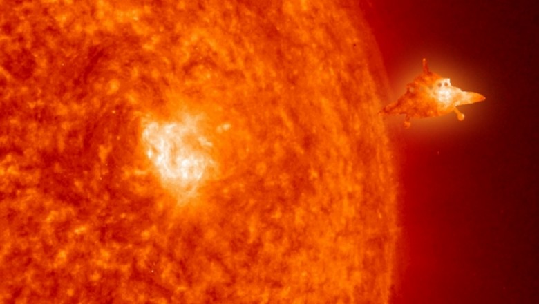 Американская обсерватория засекла возле Солнца огромный объект неизвестного происхождения