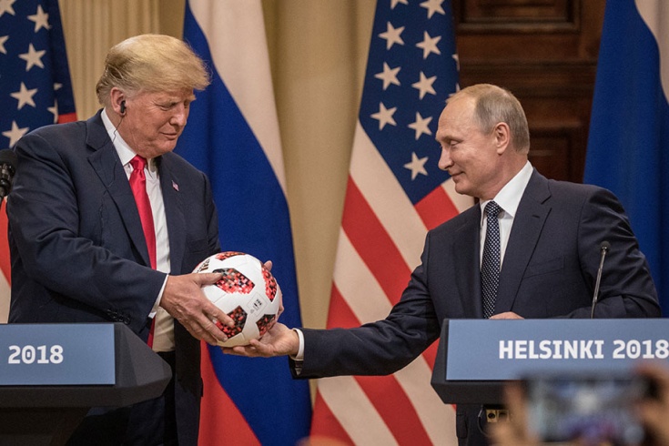 Что за чип в мяче, который Путин подарил Трампу?