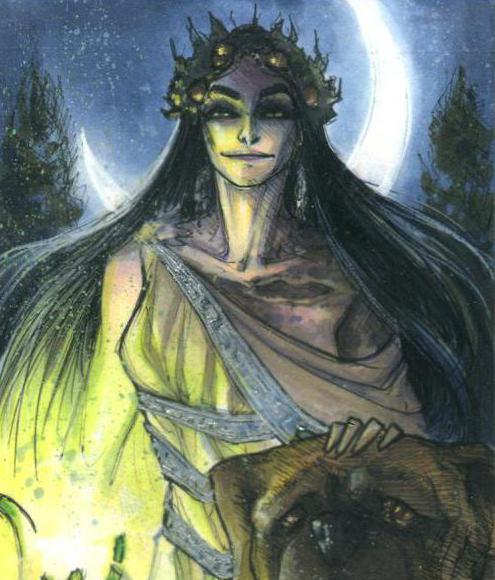 Богиня Геката - богиня тьмы в греческой мифологии