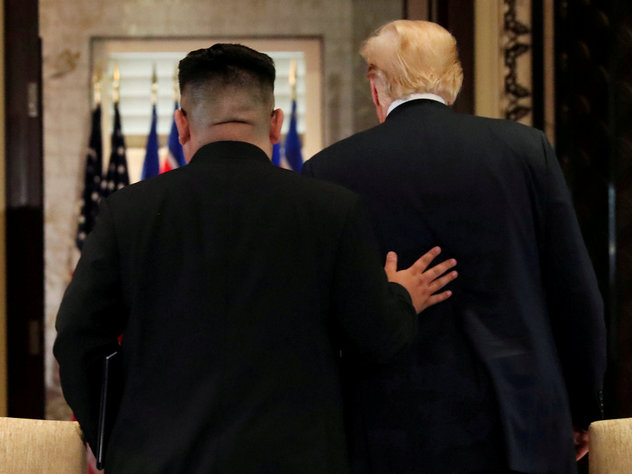 Трамп рассказал об ожидании новой встречи с Ким Чен Ыном