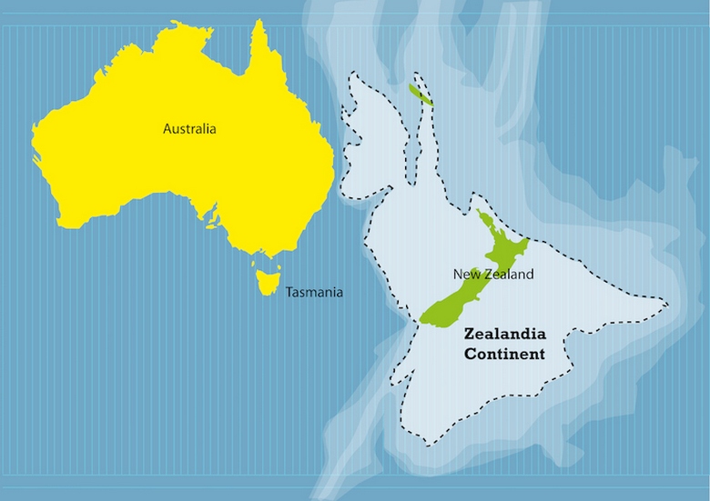 Найден новый континент нашей планеты - Зеландия