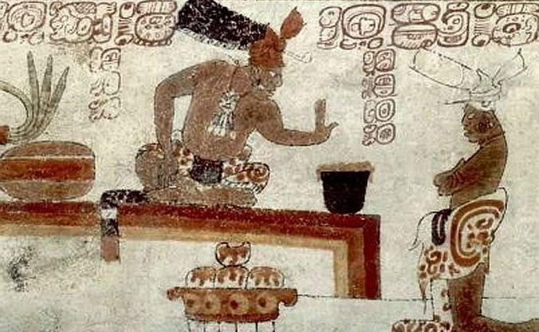 В Мексике обнаружена пещера с уникальными наскальными рисунками племени майя