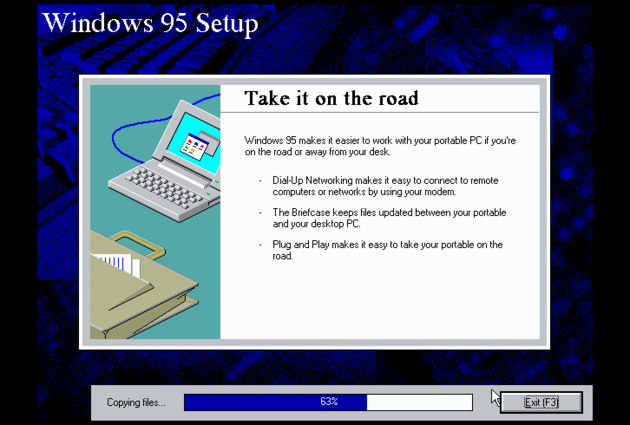Windows 95 получила вторую жизнь