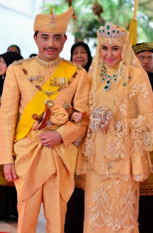 Роскошная свадьба принца Брунея и программистки – самая дорогая свадьба века