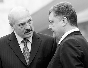 Лукашенко призвал Порошенко помнить о «зове предков»