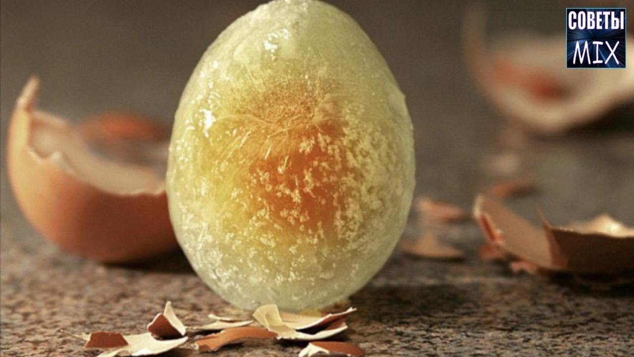 Можно замораживать вареные яйца