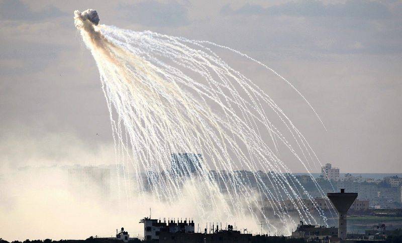 Сирия обвинила США в применении фосфорных боеприпасов