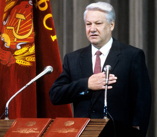 Речь Ельцина в конгрессе США в 1992-ом, запрещенная к показу на ТВ