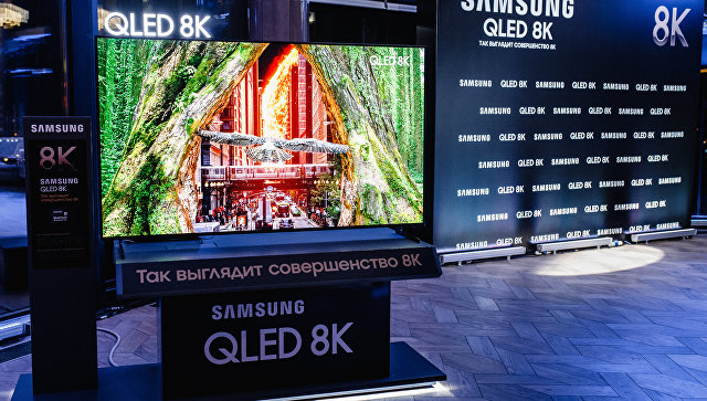 Samsung представил телевизор с искусственным интеллектом QLED 8K