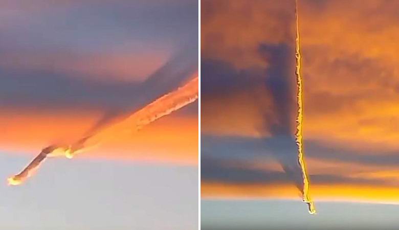 Удивительная аномалия в небе над Колорадо