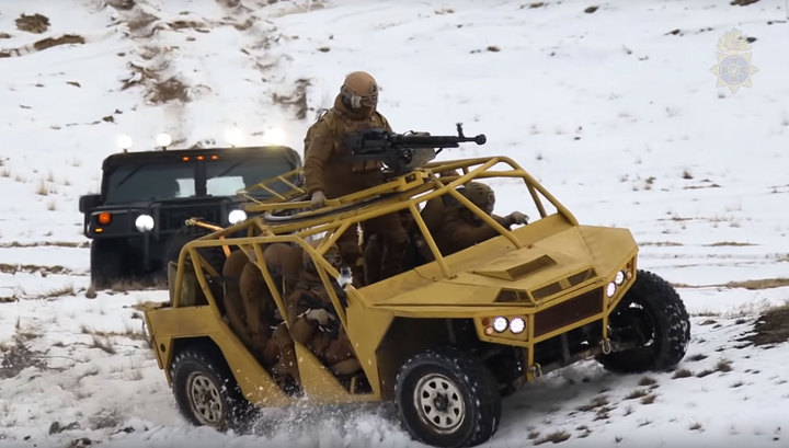 "Бегущая мишень": украинцы "хотели сделать Humvee, а получился велосипед"