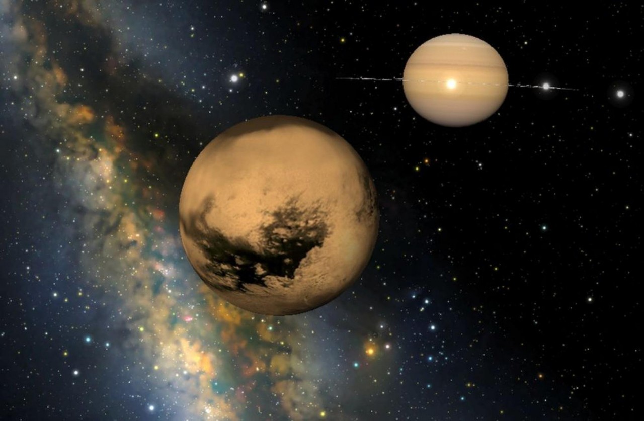Титан Спутник Сатурна