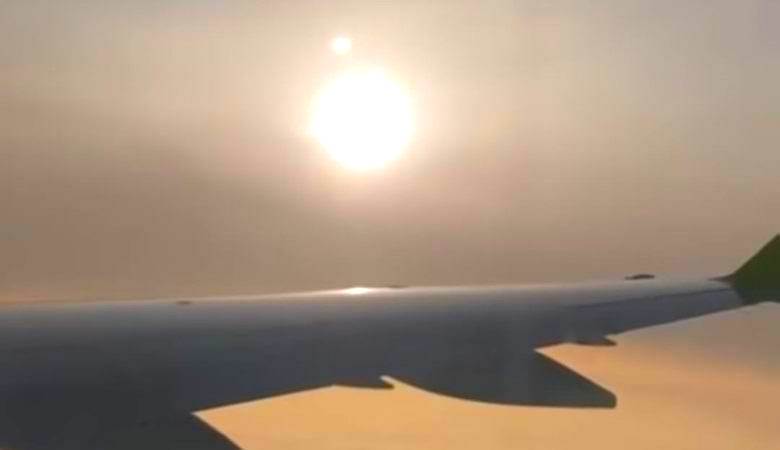 «Второе солнце» увидели с российского самолета