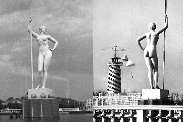 Что на самом деле символизировала «Девушка с веслом» и зачем ее ставили во всех парках СССР