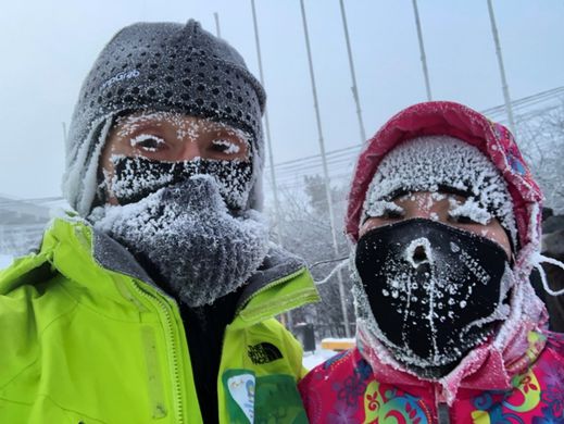 В Якутии прошел марафон при -52ºС