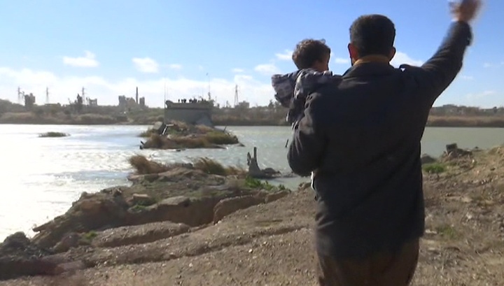 Сирийцы просят Россию построить мост через Евфрат