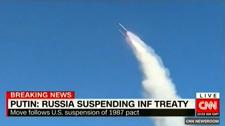 CNN: зеркальный ответ Путина по ДРСМД вызывает рост опасений о новой гонке вооружений