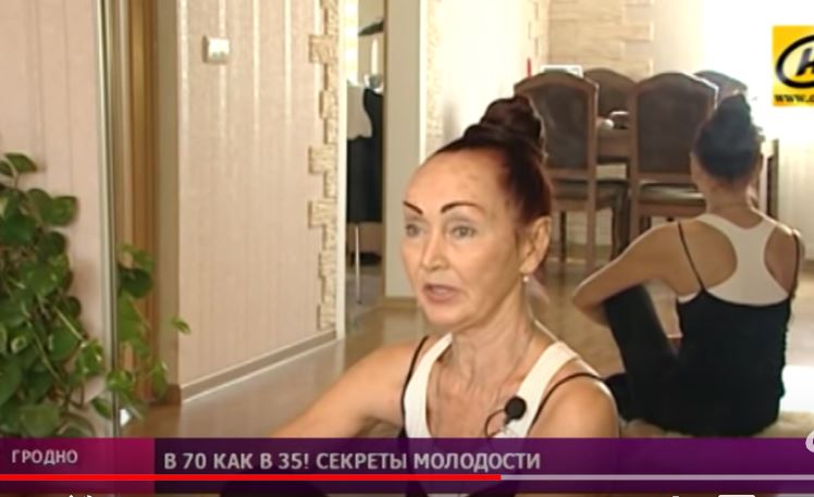 Пенсионерка из Гродно в свои 70 выглядит на 35!