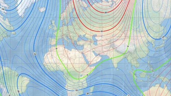 Магнитный полюс Земли быстро движется в сторону России. Что происходит?