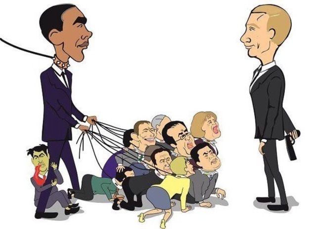 Свергать Путина и давить рабов или сладкий сон русофоба