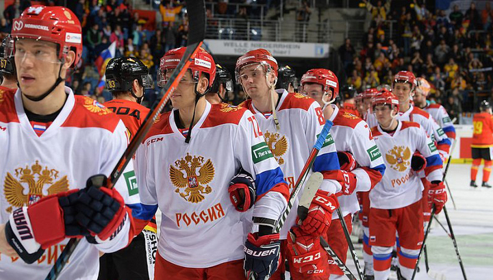 Олимпийская сборная России обыграла белорусов на Кубке Кауфланда по хоккею