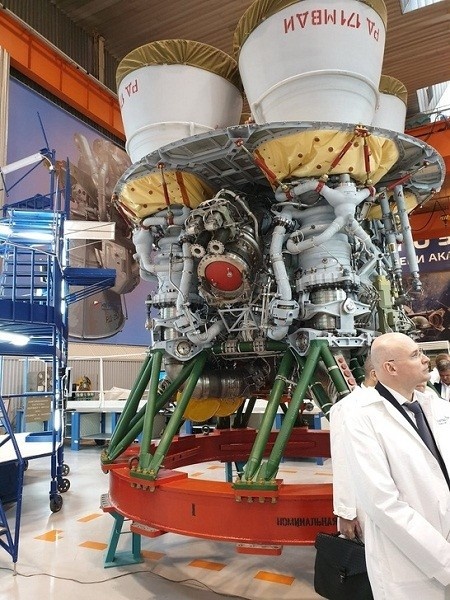 В России собран самый мощный ракетный двигатель