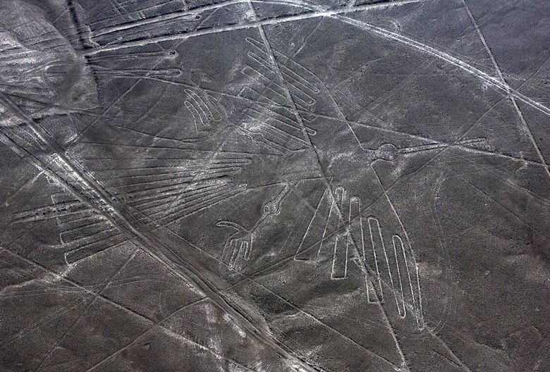 В России обнаружен петроглиф, напоминающий рисунок с плато Наска