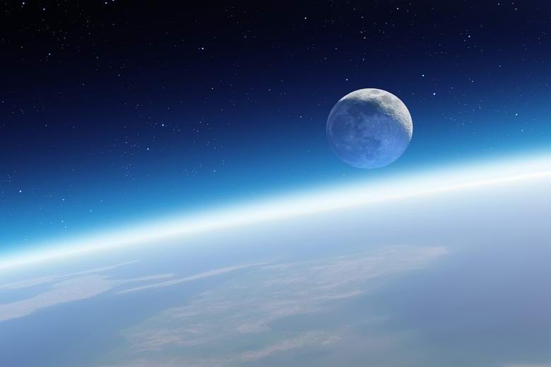 Атмосфера Земли, оказывается, простирается далеко за пределы Луны