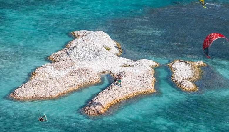 Удивительный Остров раковин на Карибах