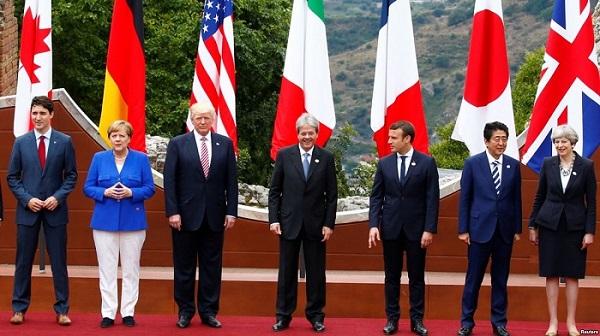 СТРАНЫ G7 ПРИЗВАЛИ РОССИЮ ОДУМАТЬСЯ