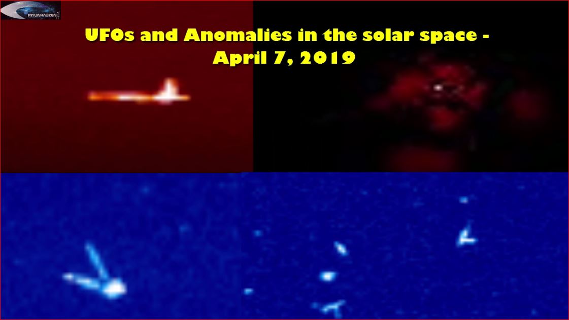 НЛО и Аномалии в околосолнечном пространстве - 7 апреля 2019