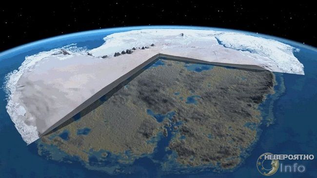 Спутник GOCE открыл огромную тайну Антарктиды