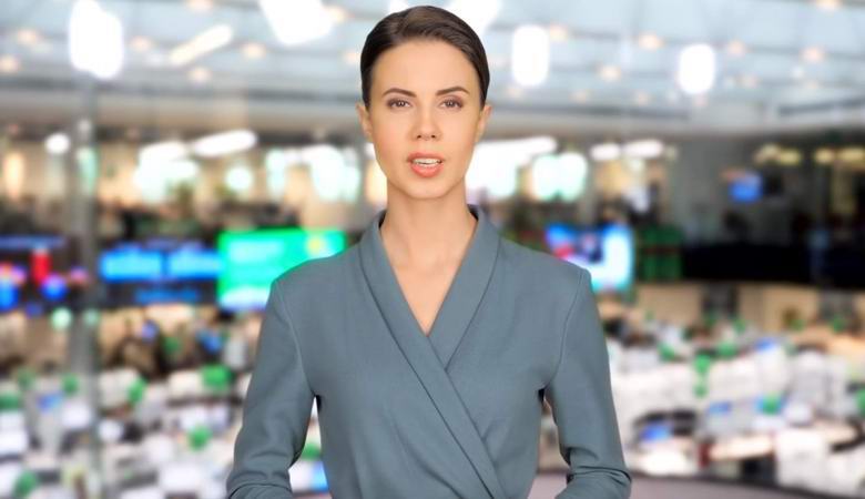Новости «Сбербанка» стала озвучивать виртуальная телеведущая