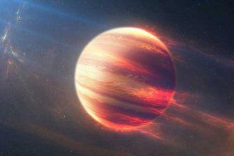 Обнаружена планета со светящейся водой