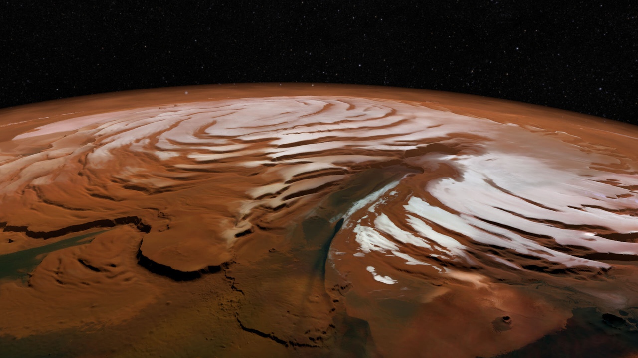 Найденное на Марсе огромное водохранилище сильно удивило ученых