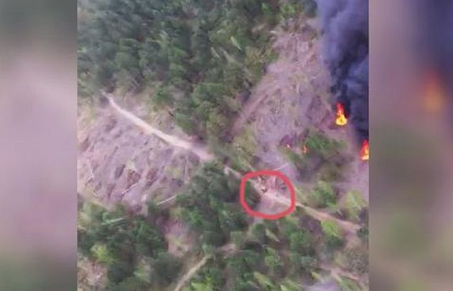 Пилот Як-18 снял на видео поджигателей леса в Иркутской области