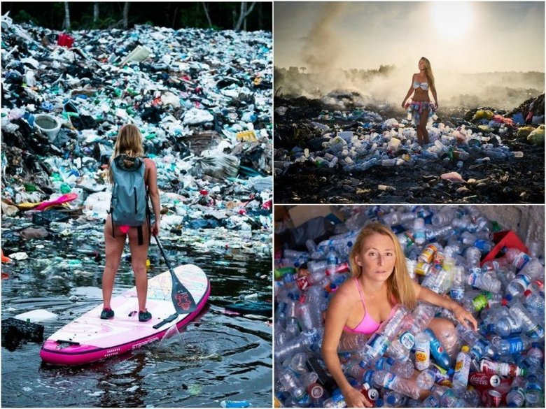 Как серфингистка Элисон Тил «рассказывает» об экологической катастрофе из-за пластика