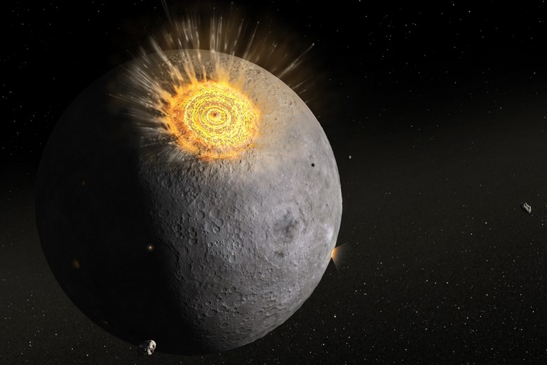 Ученые решили основательно изучить таинственные вспышки на Луне