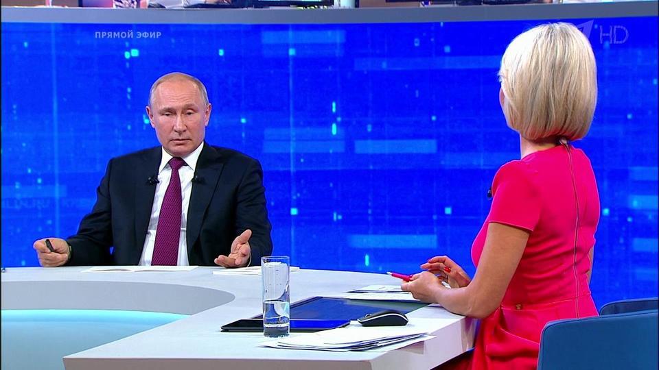 Провальная линия с Путиным 2019 – вопросы, на которые Путин не смог ответить (видео) КОНТ. Чапай
