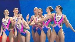 Российские синхронистки завоевали золото в технической программе на ЧМ-2019