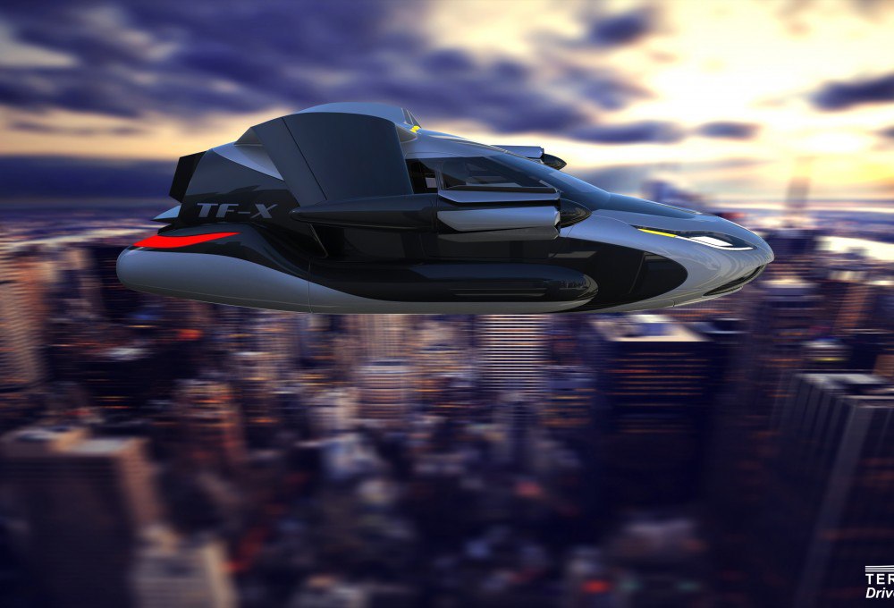 Концепт беспилотного летающего авто Terrafugia TF-X