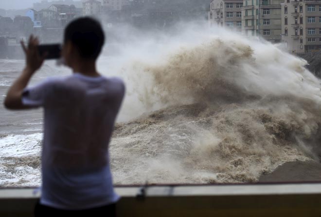 От тайфуна «Лекима» в Китае пострадали около 9 млн человек