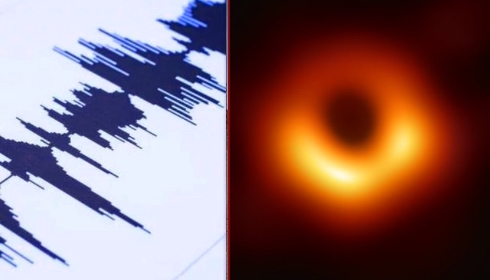 Из черной дыры в центре галактики к Земле идет сильная гамма-волна.