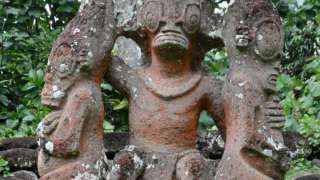 Остров Нуку-Хива – древние статуи рептилоидов