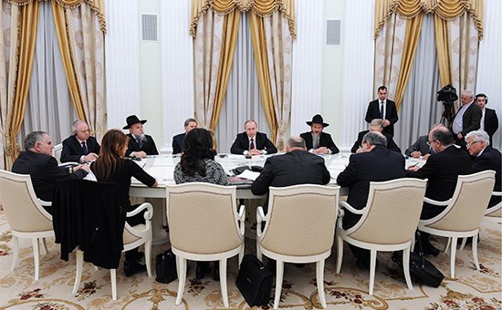 Путин пригласил европейских евреев переехать в Россию