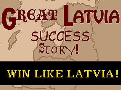 Латвия: Наше болото - лучшее в мире. Оно всех болот глубже и шире...