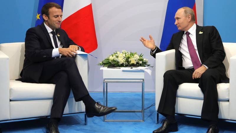 Взгляд с Запада: Макрон хочет поручить РФ безопасность Европы
